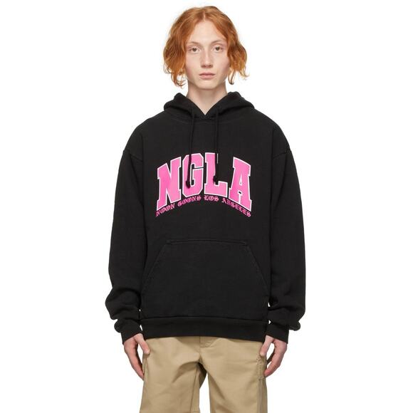 Noon Goons NGLA Hoodie Black And Pink Size Small - Picture 3 of 7